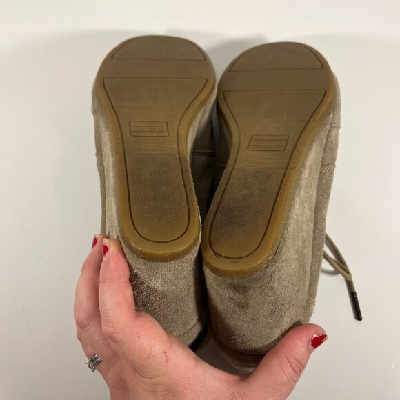 TOMS Ankle Boots Beige Size 10 Women's - Picture 7 of 7